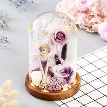 Load image into Gallery viewer, New Santa Claus Gifts Angel Girl Ornament Desktop Light Night LED Lights Rose Flowers For Valentine's Day for Christmas New Year