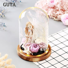 Load image into Gallery viewer, New Santa Claus Gifts Angel Girl Ornament Desktop Light Night LED Lights Rose Flowers For Valentine's Day for Christmas New Year
