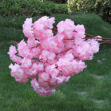 Load image into Gallery viewer, 20 Pieces Cherry Blossom Branch Pink Cherry Decoration Wedding Arch Cherry Blossom Party Activity Peach Tree flower branch
