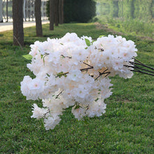 Load image into Gallery viewer, 20 Pieces Cherry Blossom Branch Pink Cherry Decoration Wedding Arch Cherry Blossom Party Activity Peach Tree flower branch
