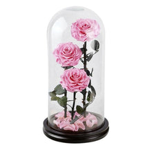 Load image into Gallery viewer, 2019 Dried Eternal Roses Flowers Endless Preserved Roses Flower In Glass Valentine's Day Birthday Gift Wedding Party Decor
