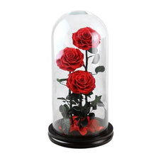 Load image into Gallery viewer, 2019 Dried Eternal Roses Flowers Endless Preserved Roses Flower In Glass Valentine's Day Birthday Gift Wedding Party Decor
